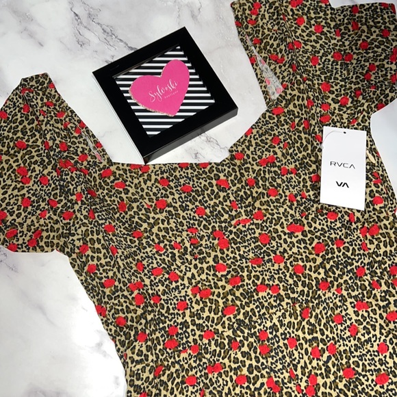 🔥RVCA FENCED DRESS NWT - Picture 8 of 9